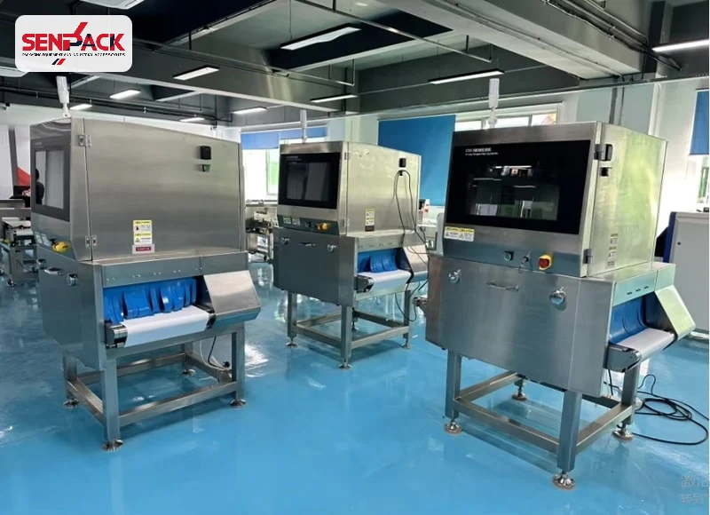 Máy kiểm tra X-ray cho thực phẩm CQ-YW700 được dùng nhiều tại công ty sản xuất